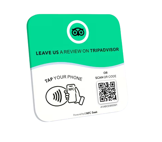 TAG ADESIVO TRIPADVISOR